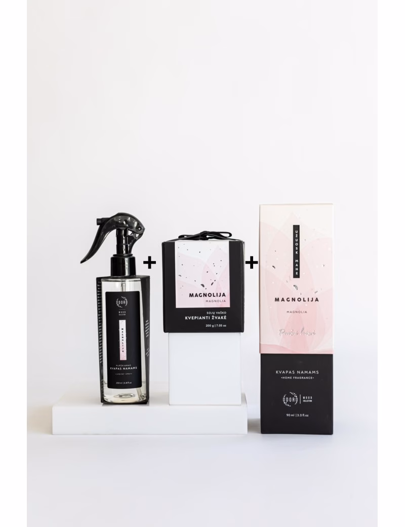 Parfum pentru casă + spray ambiental + lumânare | MOOD